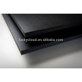 Matt black PVC foamex for indoor and outdoor sign